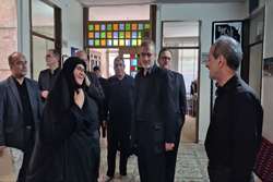 بازدید معاون فرهنگی و آموزشی بنیاد از موکب های شاهد و ایثارگر مشهد