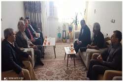 دیدار مدیرکل ورزشی و اردویی بنیاد با جانبازان ورزشکار قوچانی/ نظارت بر نحوی خدمت رسانی در هتل‌های قدس و ثامن مشهد