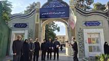 گزارش فعالیت موکب مدرسه شاهد فردوسی در تشییع آقای شهید ایران