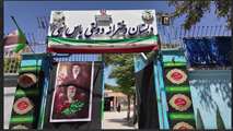 موکب مدرسه «یاس نبی» در مشهد برای بدرقه آقای شهید ایران